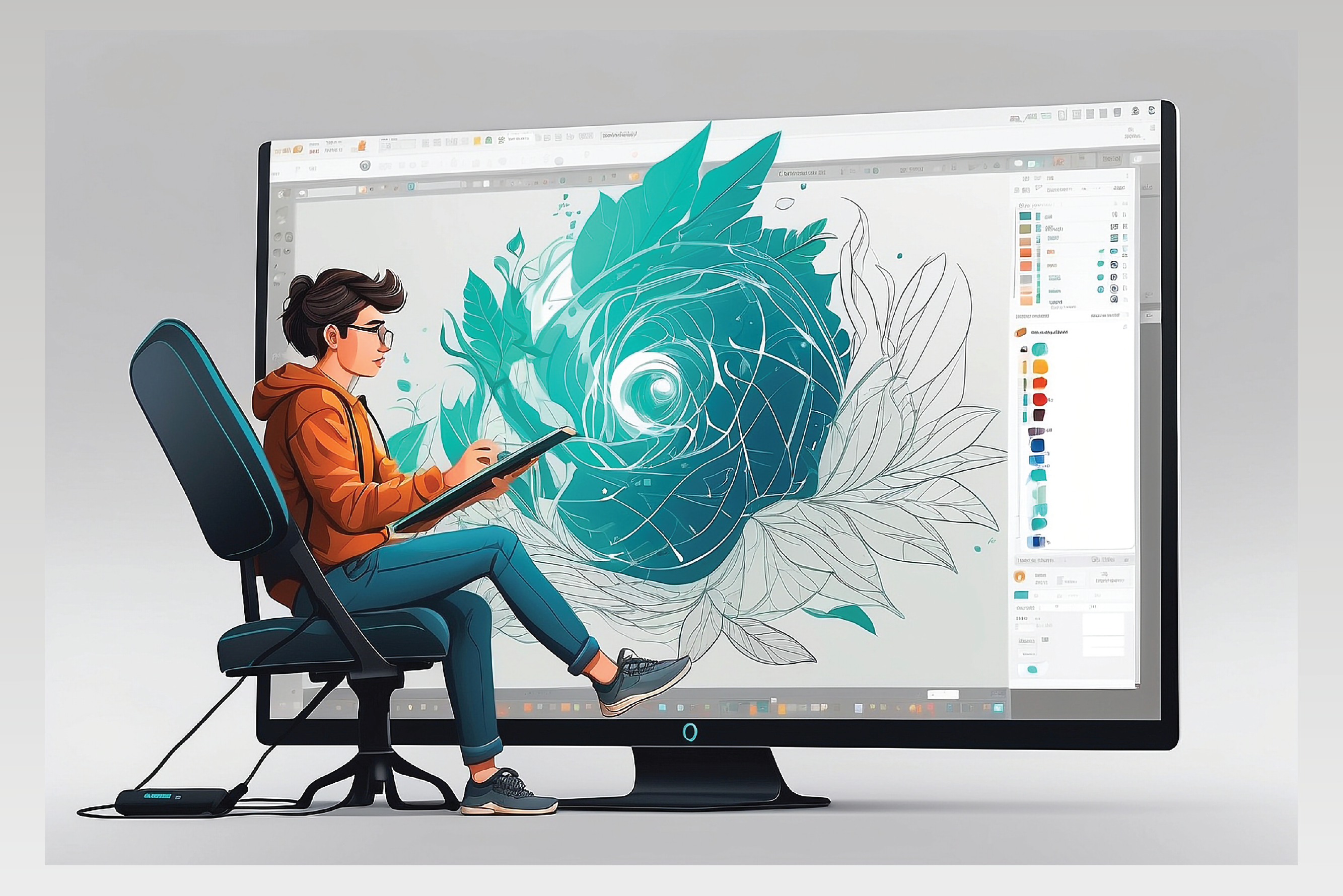 Hands-on skills training in coding, animation and graphic designs at nirman skills academy